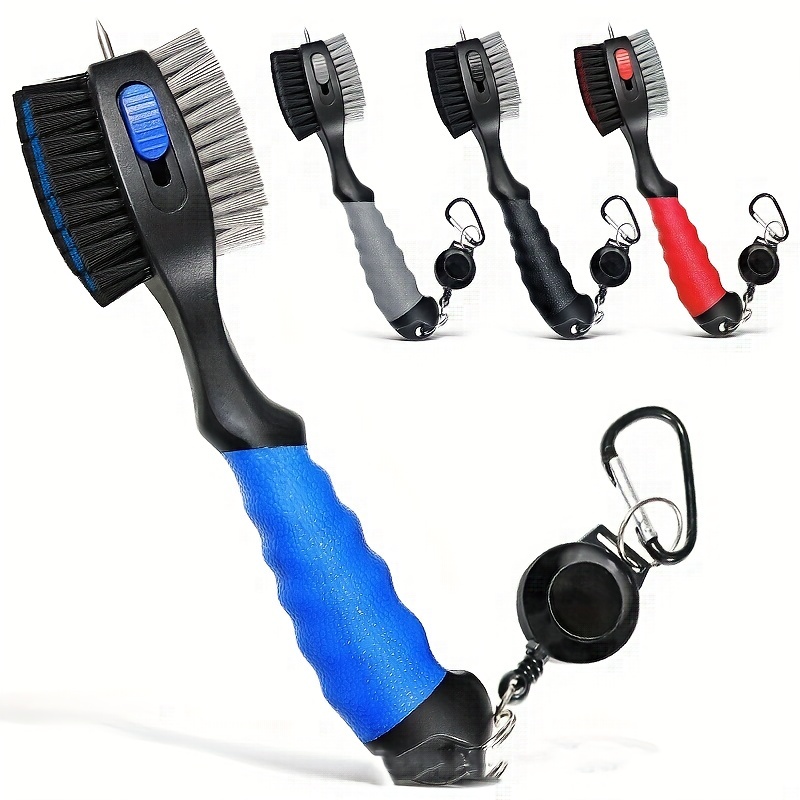 Golf Equipment Sales - แปรงทำความสะอาดร่องไม้กอล์ฟแปรงหัวใหญ่แบบยืดหดได้อุปกรณ์ BH005กอล์ฟ