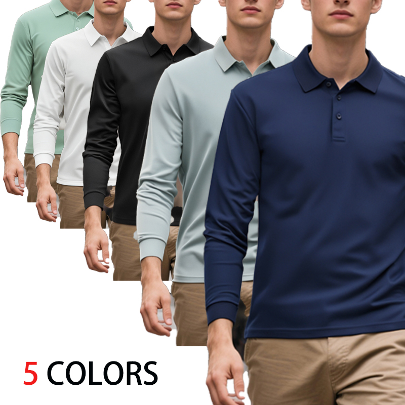 เสื้อโปโลแขนยาวสำหรับผู้ชาย ดี - Golf Equipment Sales บทวิจารณ์และราคา