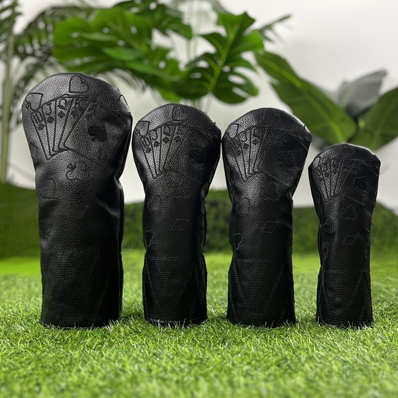 ฝาครอบหัวไม้กอล์ฟโป๊กเกอร์สีดำ - Golf Equipment Industry บทวิจารณ์และราคา