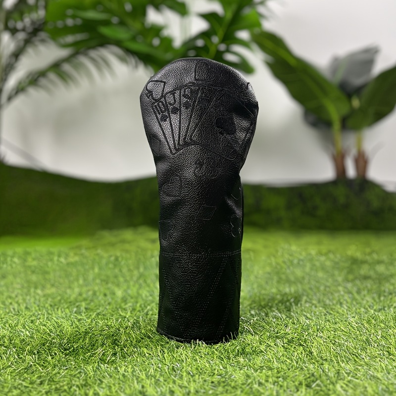 ฝาครอบหัวไม้กอล์ฟโป๊กเกอร์สีดำ - Golf Equipment Industry บทวิจารณ์และราคา