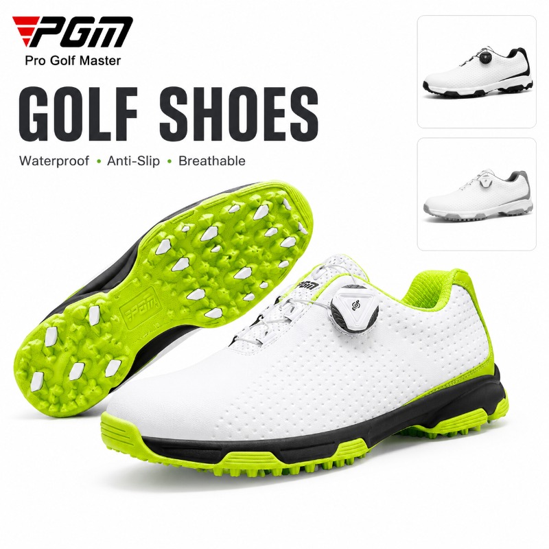 PGM รองเท้ากอล์ฟผู้ชายกันน้ำแบ - Golf Equipment Brands บทวิจารณ์และราคา