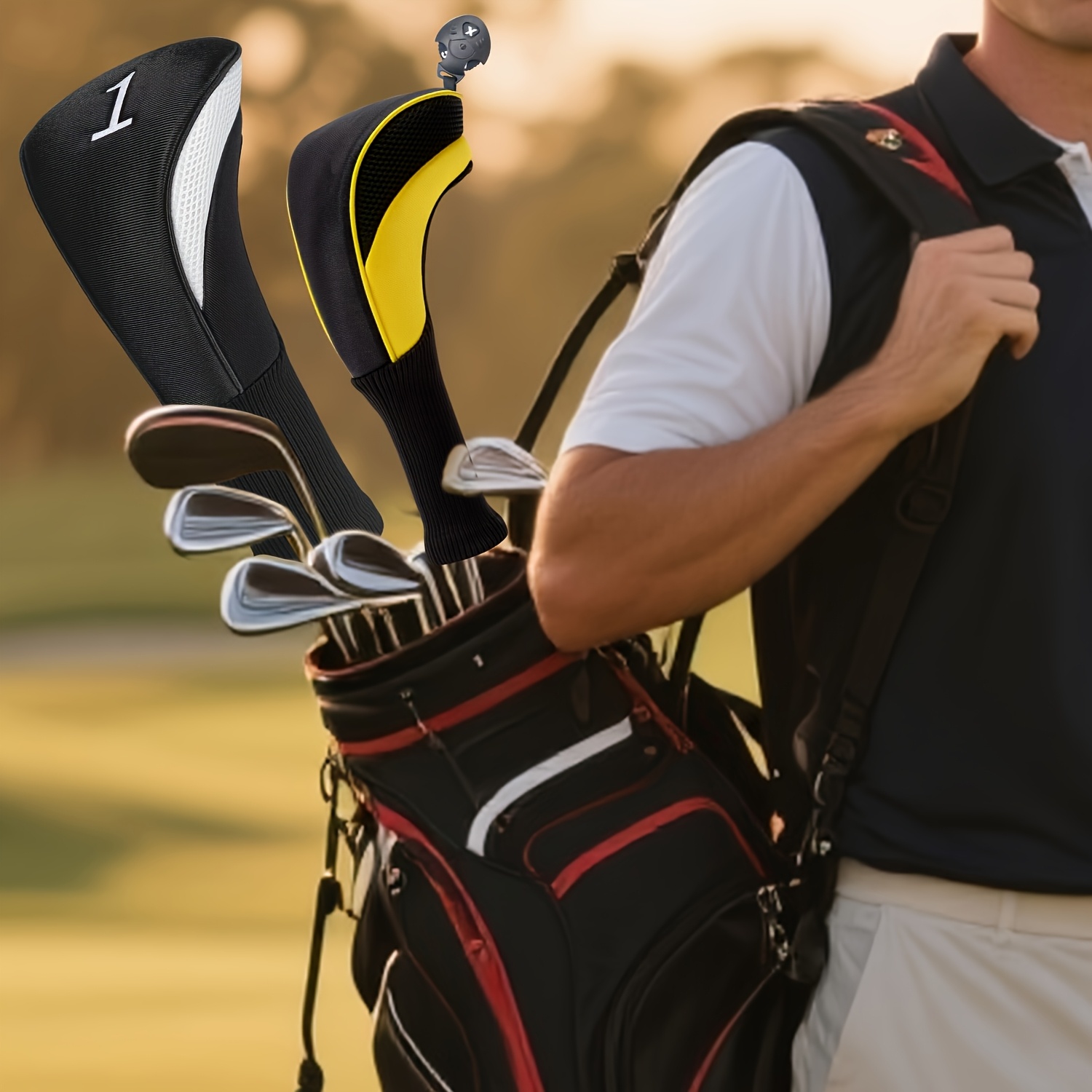 ปลอกหุ้มหัวไม้กอล์ฟ 5 ชิ้น, บุ - Golf Equipment Industry บทวิจารณ์และราคา